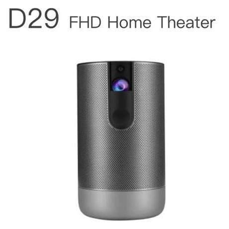 Generic D29 Portable 3D dlp Projector native Full HD 1920 1080p handheld Android wifi 4K beamer Build Battery Home Proyector - SW1hZ2U6ODEzMzI=