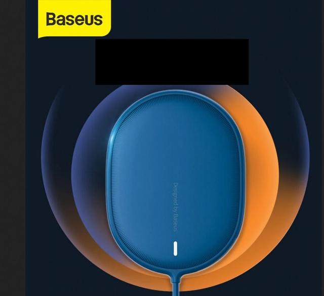 شاحن لاسلكي مغناطيسي Baseus Light Magnetic Wireless Charger أزرق - SW1hZ2U6NzUwMzg=