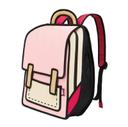 jump from paper spaceman backpack coo coo pink 13 - SW1hZ2U6MzI4ODg=