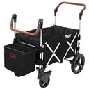 keenz 7s premium deluxe foldable wagon stroller black - SW1hZ2U6NzI4NTQ=