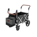 عربة أطفال قابلة للطي Keenz 7S Premium Deluxe Foldable Wagon-Stroller - رمادي - SW1hZ2U6NzI4Njk=