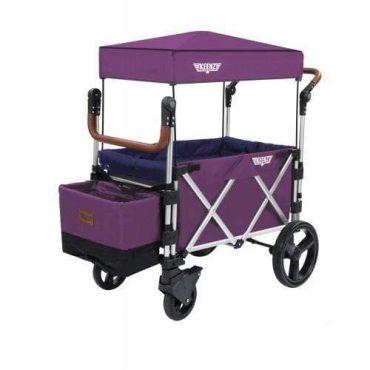 عربة أطفال قابلة للطي Keenz 7S Premium Deluxe Foldable Wagon-Stroller - بنفسجي