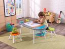 طاولة رسم مع مقعدين KidKraft - Chalkboard Art Table with Stools - SW1hZ2U6Njc4NjI=