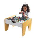 KidKraft 2 in 1 activity table with board gray natural - SW1hZ2U6Njc3Mjg=
