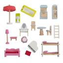 بيت بنات خشبي 3 طوابق 16 قطعة ملحقات زهري كيد كرافت Kidkraft Pink 16 Pieces Accessories 3 Floors Wooden Chelsea Dollhouse - SW1hZ2U6Njc3MDk=