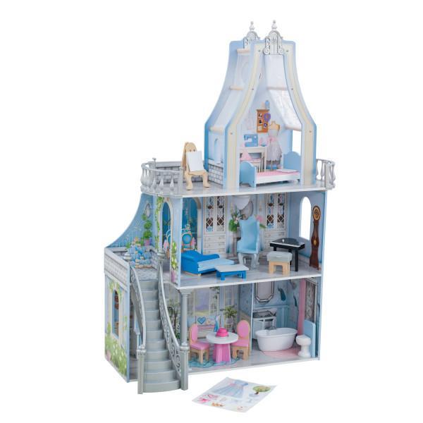 kidkraft magical dreams castle dollhouse with ez kraft assembly™ - SW1hZ2U6Njc5MDA=