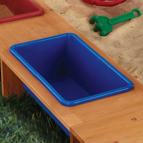 حوض رمل للاطفال بلاستيكي مع غطاء شبكي كيد كرافت  KidKraft Plastic With Lid Outdoor Sandbox - cG9zdDo2ODA4OQ==