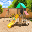 مجموعة ألعاب للأطفال KidKraft - Newport Wooden Playset - SW1hZ2U6NjgwNzg=
