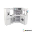 مطبخ اطفال زاوية أبيض مع الأضواء والأصوات كيد كرافت KidKraft Ultimate Corner Play Kitchen with Lights & Sounds - SW1hZ2U6NjgwNDY=