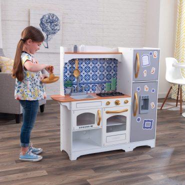 مطبخ خشب للاطفال كندر كرافت KidKraft Mosaic Magnetic Play Kitchen