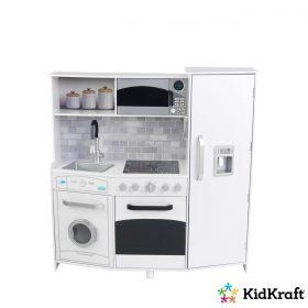 مجموعة ألعاب المطبخ KidKraft - Large Play Kitchen - أبيض