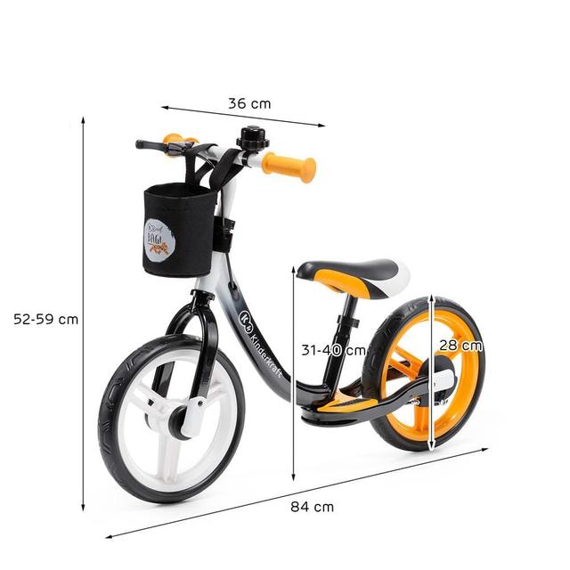 دراجة لون برتقالي Kinderkraft Balance Space orange - SW1hZ2U6ODI0NjY=