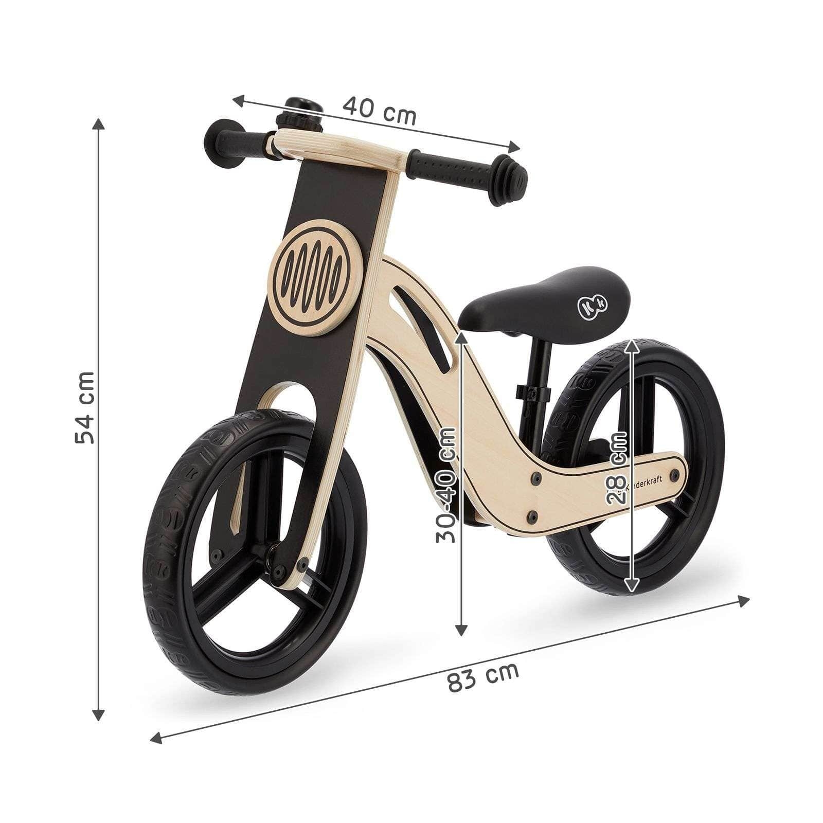 دراجة هوائية للاطفال بدون دواسات كندركرافت Kinderkraft Balance UNIQ natural - 2}