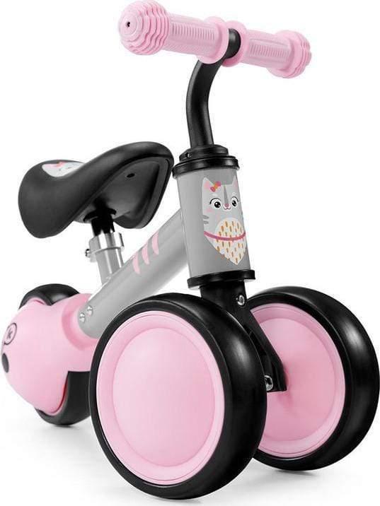 سيكل اطفال ثلاث عجلات زهري كيندر كرافت kinderkraft Pink Mini Balance Bike Cutie - SW1hZ2U6ODI1MTg=