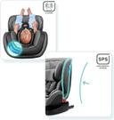 مقعد سيارة للأطفال لون أسود Kinderkraft VADO with ISOFIX system - SW1hZ2U6ODE5NzI=