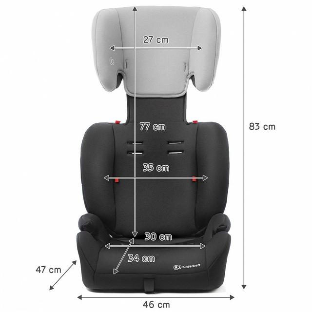 kinderkraft car seat concept black grey - SW1hZ2U6ODIwMzY=