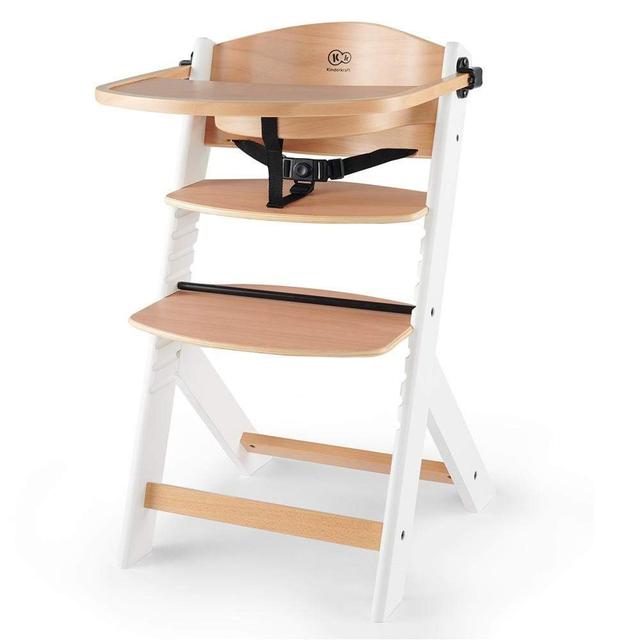 كرسي طعام اطفال مرتفع خشبي قابل للتعديل كيندر كرافت Kinderkraft Adjustable Wooden High Chair - SW1hZ2U6ODIxNzY=
