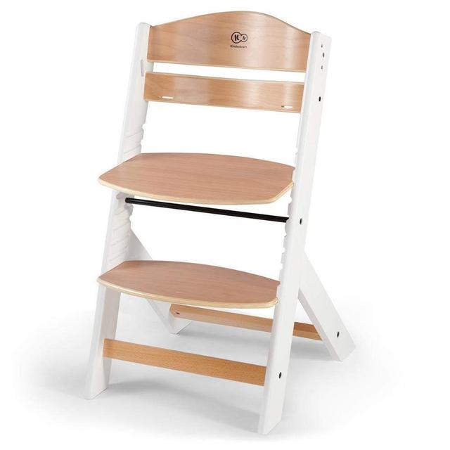 كرسي طعام اطفال مرتفع خشبي قابل للتعديل كيندر كرافت Kinderkraft Adjustable Wooden High Chair - SW1hZ2U6ODIxNzc=