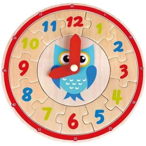لعبة Lelin - Owl Clock Puzzle