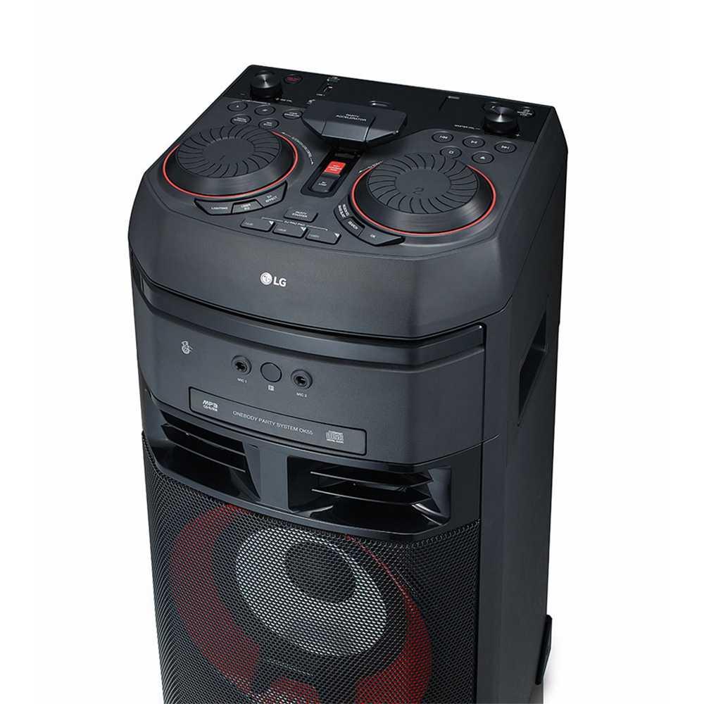 مكبر صوت LG - OK55 X Boom Portable Speaker - أسود - cG9zdDo2OTQxMQ==