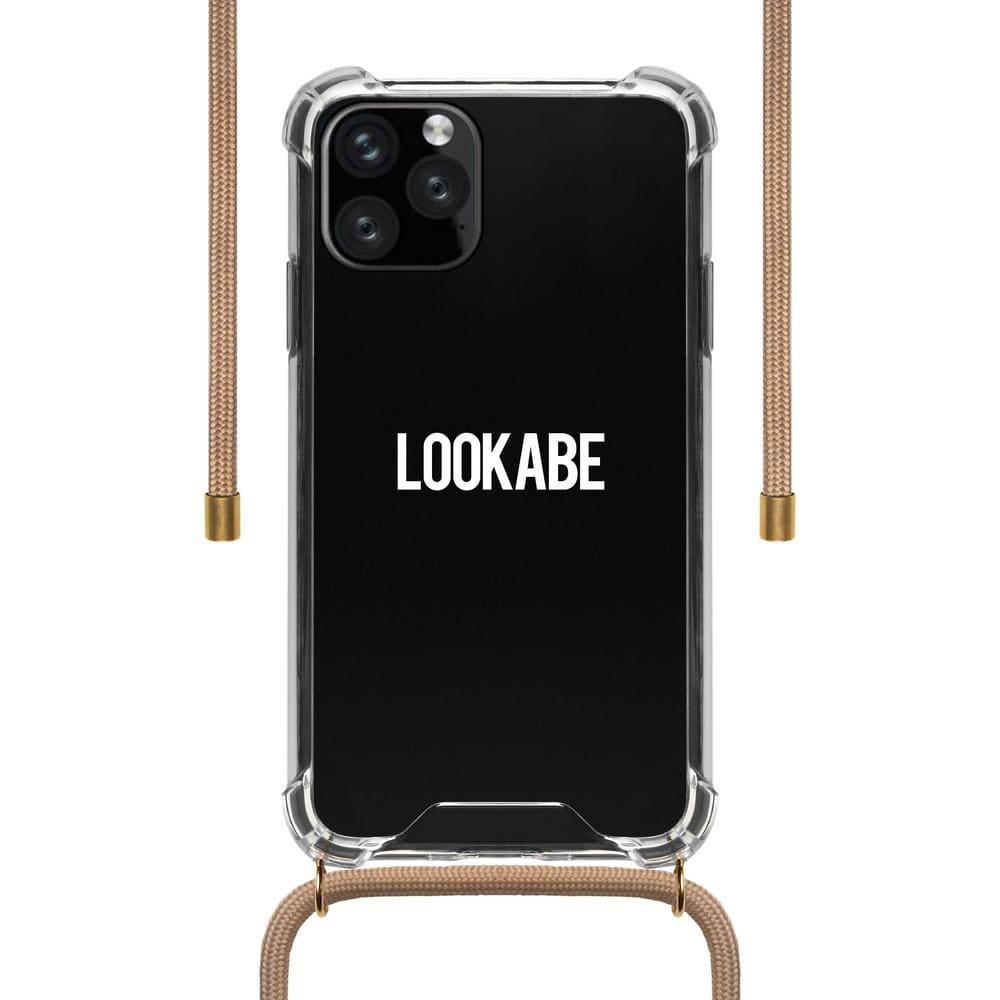 كفر حماية سيليكون مع قلادة لهاتف iphone 11 pro شفاف Clear Case Nude Cord - Lookabe - cG9zdDo1NzI5NA==