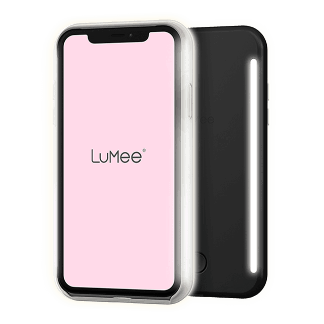 كفر موبايل مع إضاءة أمامية وخلفية Lumee - Duo Case for iPhone 11 Pro Max - أسود - SW1hZ2U6NTczNTI=