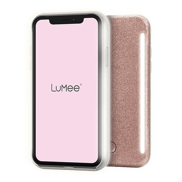 lumee duo case for iphone 11 pro maxa rose glitter - SW1hZ2U6NTczNzY=