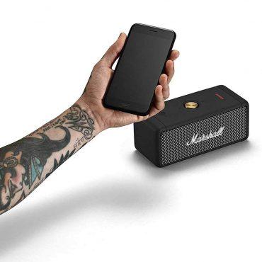 مكبر صوت Marshall - Emberton Compact Portable Wireless Speaker - أسود
