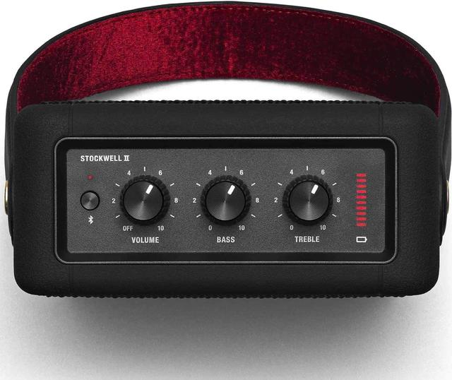مكبر صوت Marshall - Stockwell 2 Wireless Stereo Speaker - أسود - SW1hZ2U6NjkzMzI=