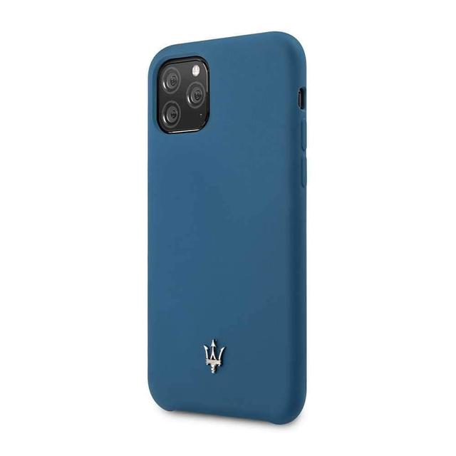 maserati silicone case for iphone 11 pro max navy - SW1hZ2U6NDgyODE=