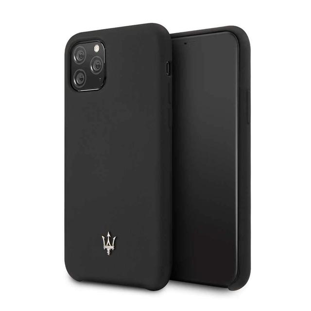 maserati silicone case for iphone 11 pro black - SW1hZ2U6NDM1NzA=