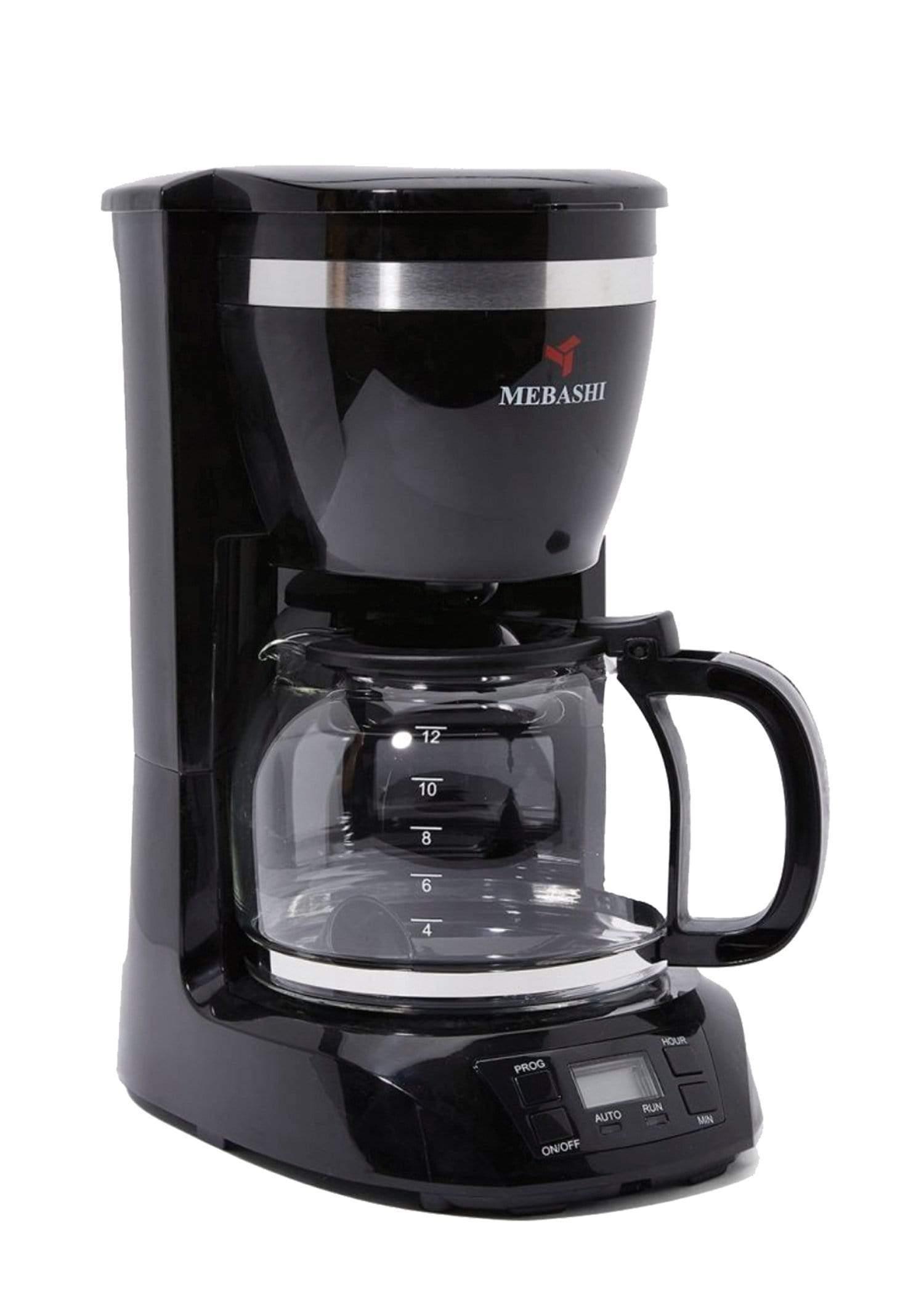ماكينة قهوة تقطير ميباشي Mebashi Drip Coffee Machine 1.5L ME-DCM 1001B - cG9zdDo3MTYwNg==