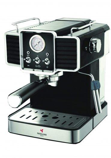 ماكينة قهوة MEBASHI - ESPRESSO COFFEE MACHINE-ME-ECM2020 - أسود