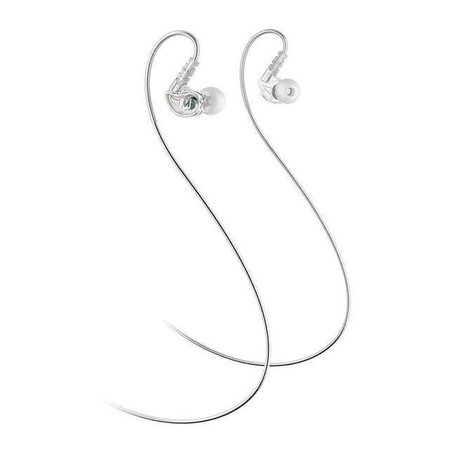 mee audio m6 memory wire in ear sports headphones clear - SW1hZ2U6NDgzMDg=