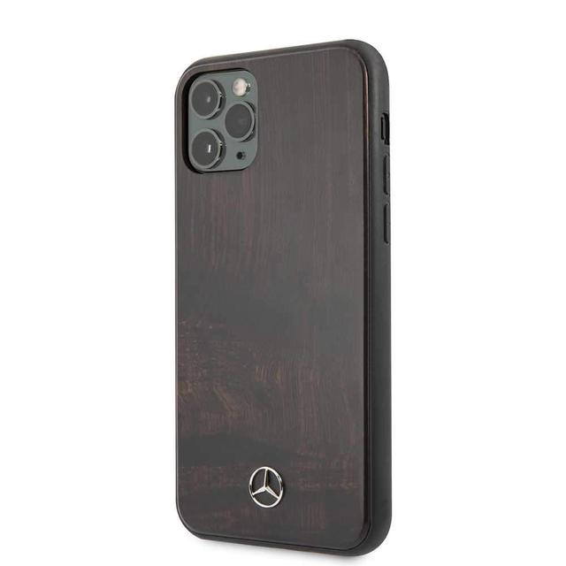 Mercedes-Benz mercedes benz rosewood hard case for iphone 11 pro max brown - SW1hZ2U6NTE0MDA=