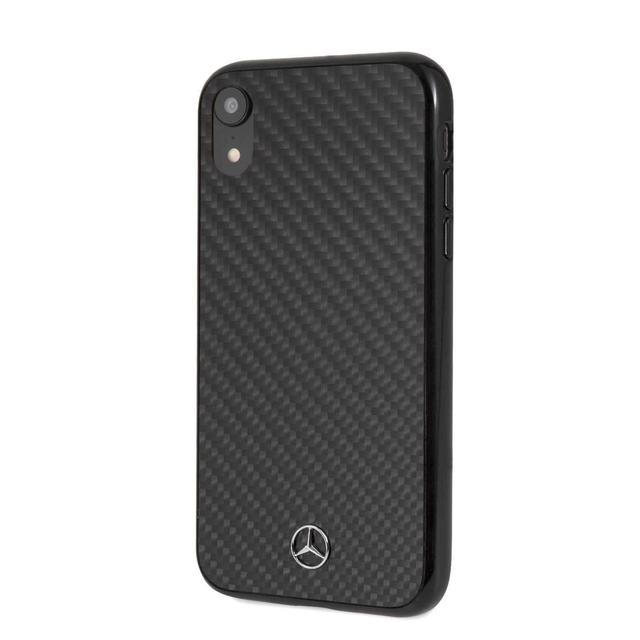 Mercedes-Benz mercedes benz real carbon fiber hard case for iphone xr black 2 - SW1hZ2U6NTM0Mjc=