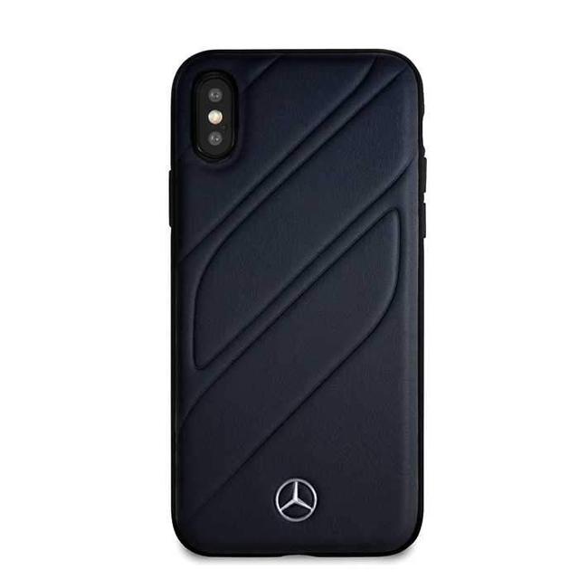 Mercedes-Benz mercedes benz new organic i genuine leather hard case for iphone x black 2 - SW1hZ2U6NTM1NzA=