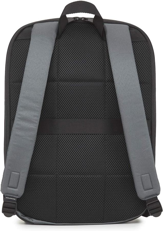 moleskine backpack pc bag 15 inches and tablet backpack with waterproof material water resistant grey 35 x 27 x 9 5 cm - SW1hZ2U6NTc1NDU=