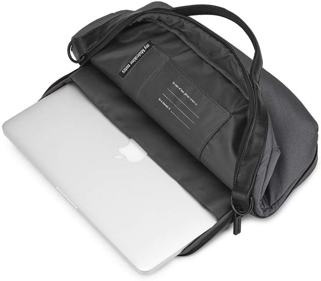 حقيبة للابتوب قياس 13 بوصة لون رمادي Moleskine Backpack Shoulder Bag for PC - SW1hZ2U6NTc1NTA=