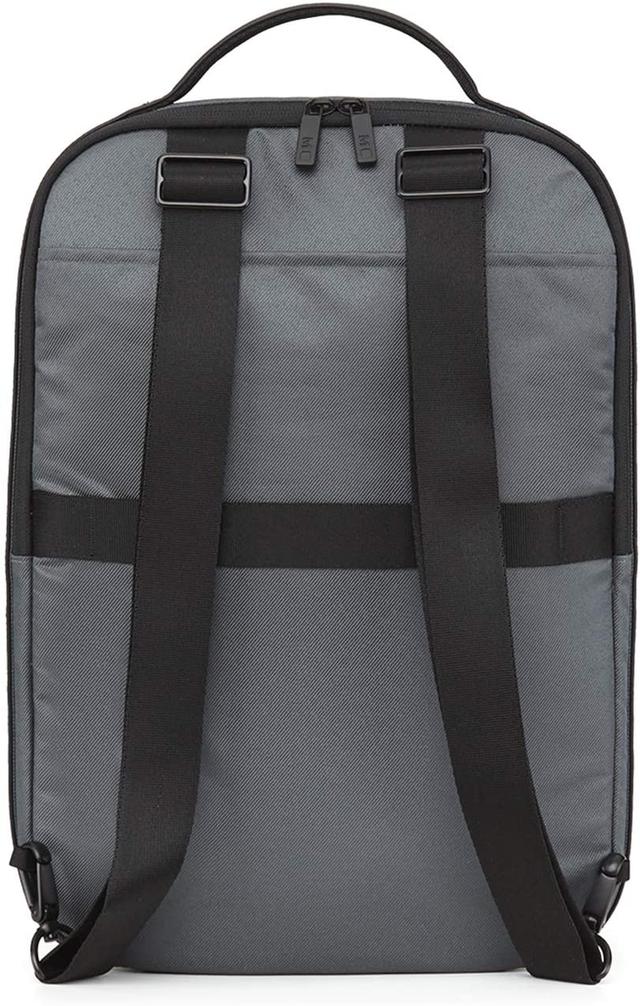 moleskine backpack laptop bag vertical bag pc 15 inches and tablet backpack with waterproof material water resistant compatible with computer and tablet up to 15 grey - SW1hZ2U6NTc1NDE=