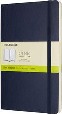 دفتر ملاحظات غير مسطرMoleskine - Classic Plain Paper Notebook - A5 - 192 صفحة / أزرق ياقوتي - SW1hZ2U6NTc0OTA=