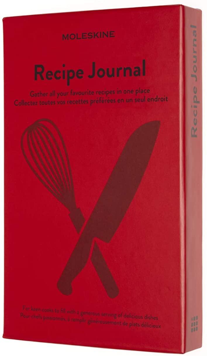 دفتر ملاحظات لكتابة وصفات الأكل Moleskine - Recipe Journal Theme Notebook - 400 صفحة