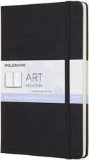 moleskine art collection watercolor notebook sketchbook album for drawing with hard cover paper suitable for water colours and watercolour pencils black large 13 x 21 cm 72 pages - SW1hZ2U6NTc0NDQ=