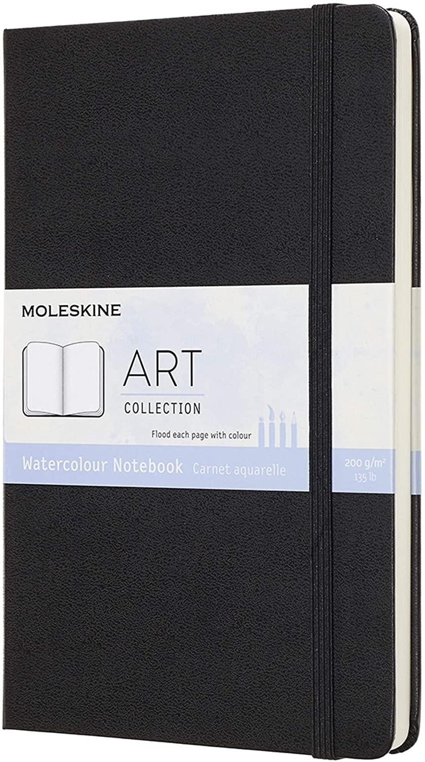 دفتر رسم Moleskine - Art Collection Watercolor Notebook - 72 صفحة / أسود