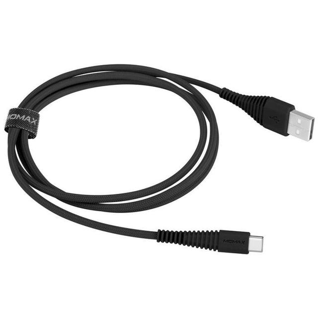 momax tough link usb a to type c fabric cable 1 2m black - SW1hZ2U6NTQ0ODc=