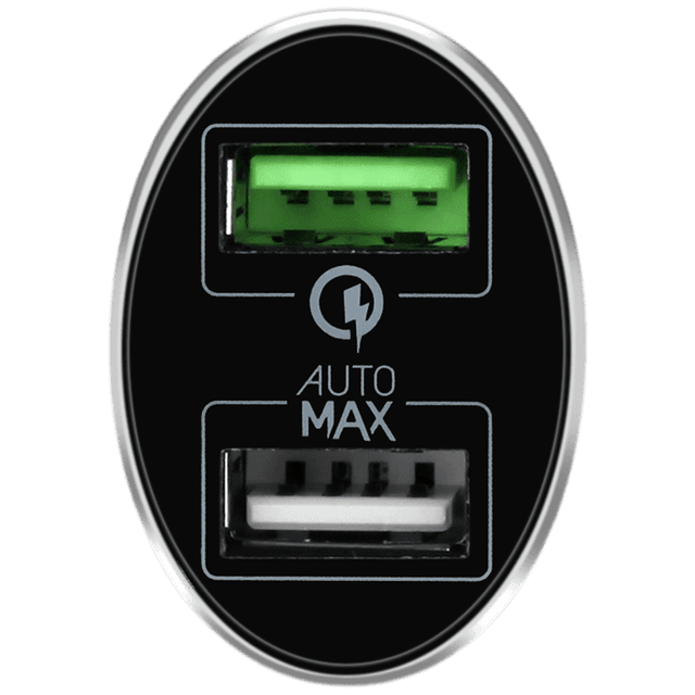 momax uc series dual port fast car charger black - SW1hZ2U6NTQzMTQ=