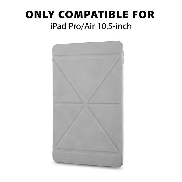 كفر حماية بغطاء قابل للطي Moshi - VersaCover Case for iPad Pro / iPad Air 10.5 inch - رمادي - SW1hZ2U6NTc2NzA=