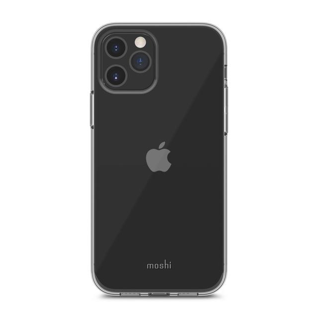 moshi vitros apple iphone 12 mini case slim see through cover w mlitary drop protection lightweight flexible durable wireless pass through charging compatible clear - SW1hZ2U6NzEzMzM=