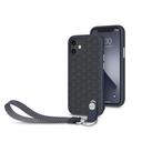 moshi altra apple iphone 12 mini case antimicrobial slim shell cover drop protection detachable wrist strap w snapto system wireless pass through charging compatible blue - SW1hZ2U6NzE0OTI=
