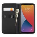moshi overture apple iphone 12 pro max case leather folio w antimicrobial surface detachable magnetic wallet drop protection 2x card slots snapto system wireless charging compatible black - SW1hZ2U6NzE1MzI=